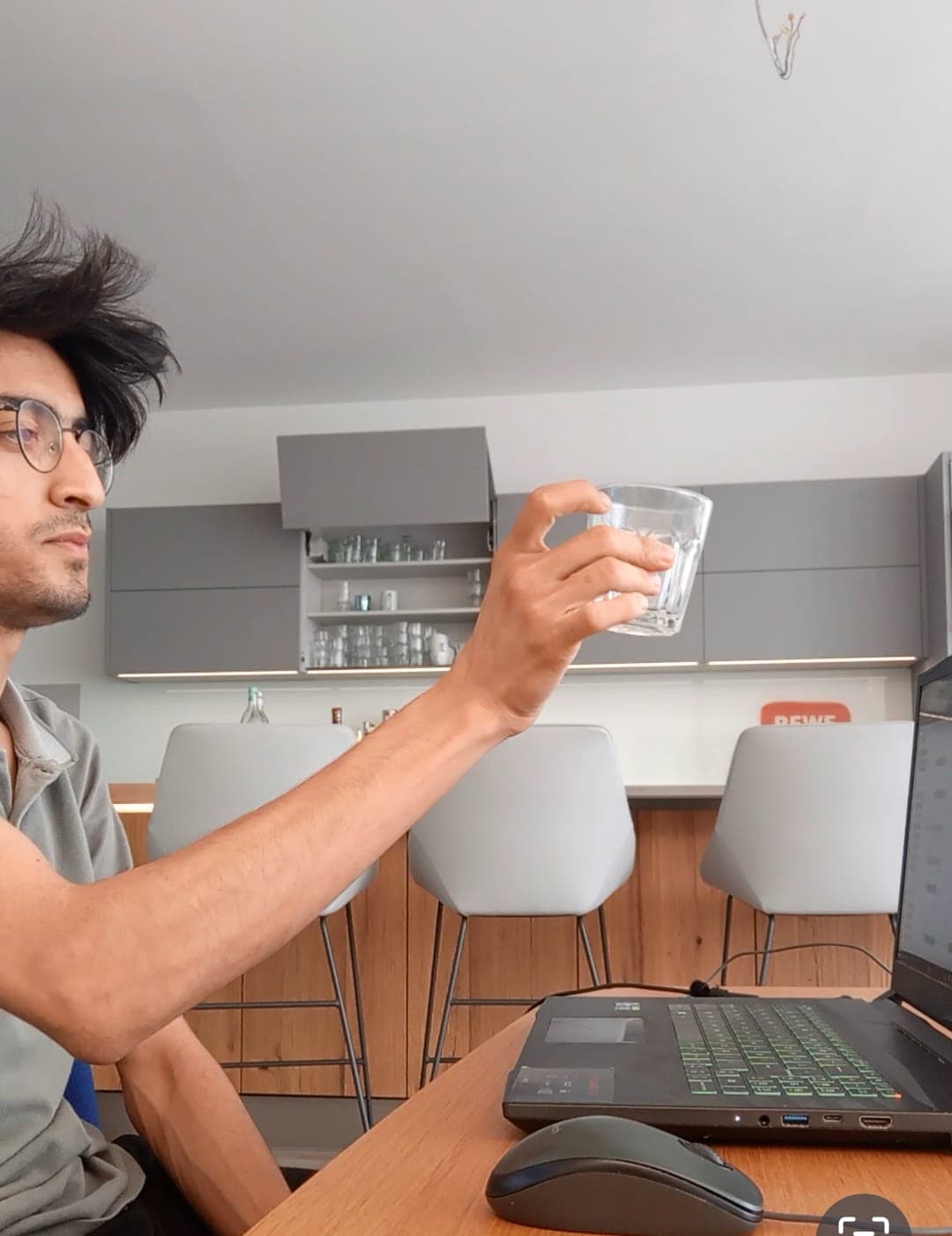 See a Glass, Open a Shelf